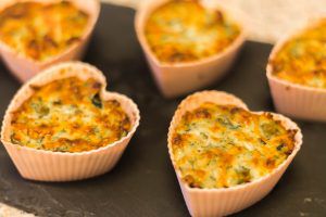 zucchini-muffins-with-bacon-baked