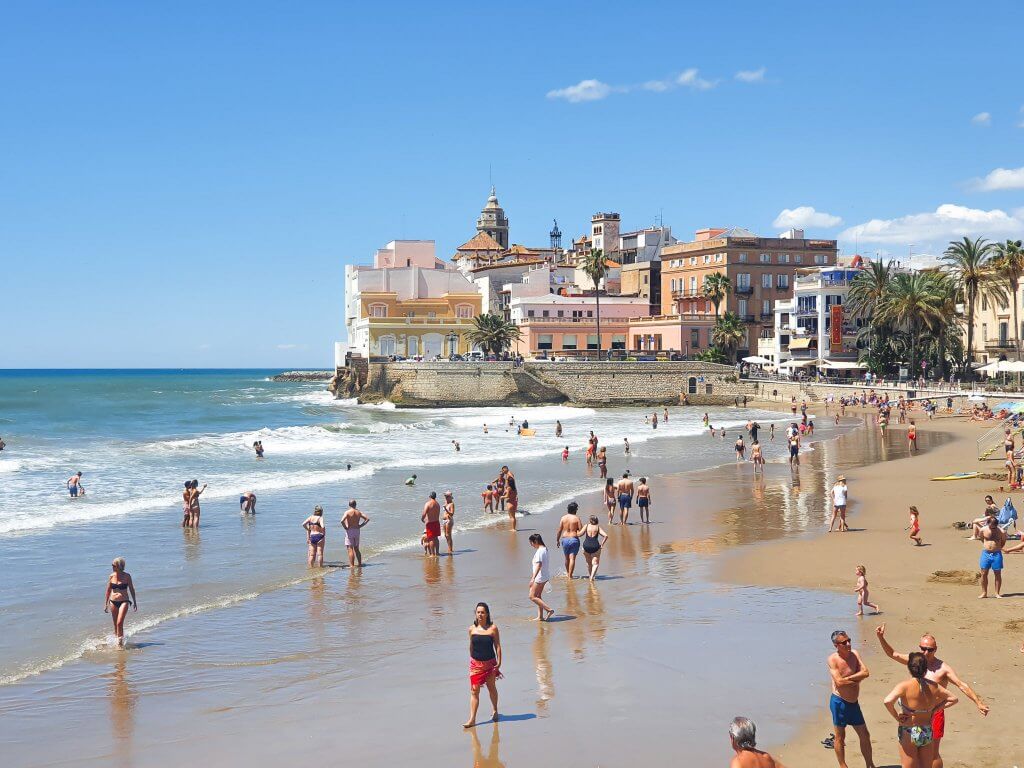 Best Things To Do In SITGES, Spain - San Sebastian Beach
