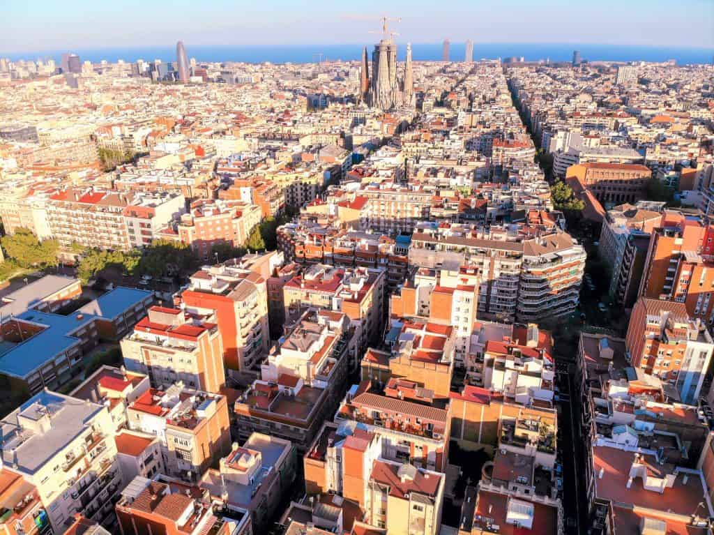 Weekend in Barcelona - Best Things To Do - Drone view